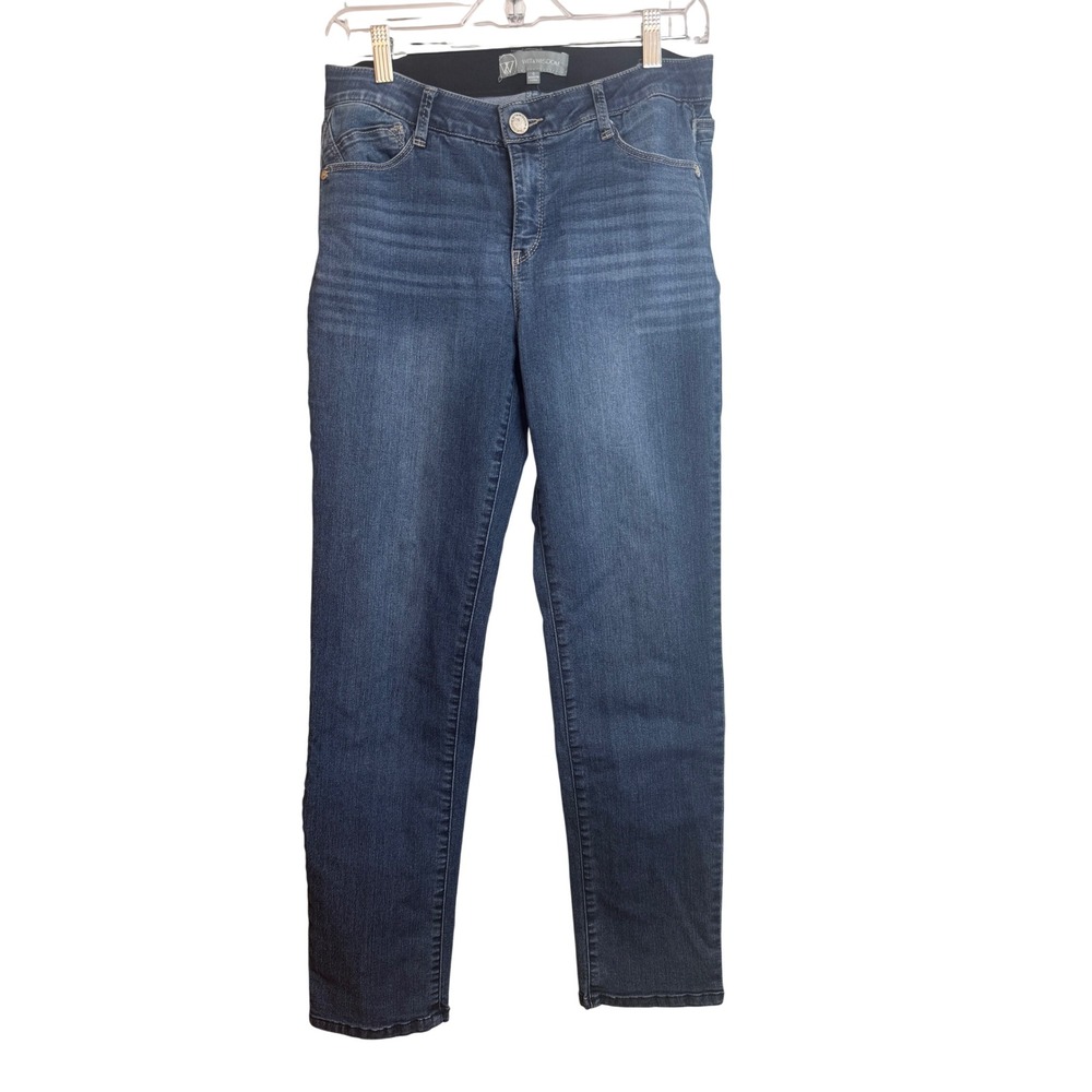 Wit & Wisdom Ab-solution Straight Leg Jeans Indigo Blue L1654Q4LD Size 6